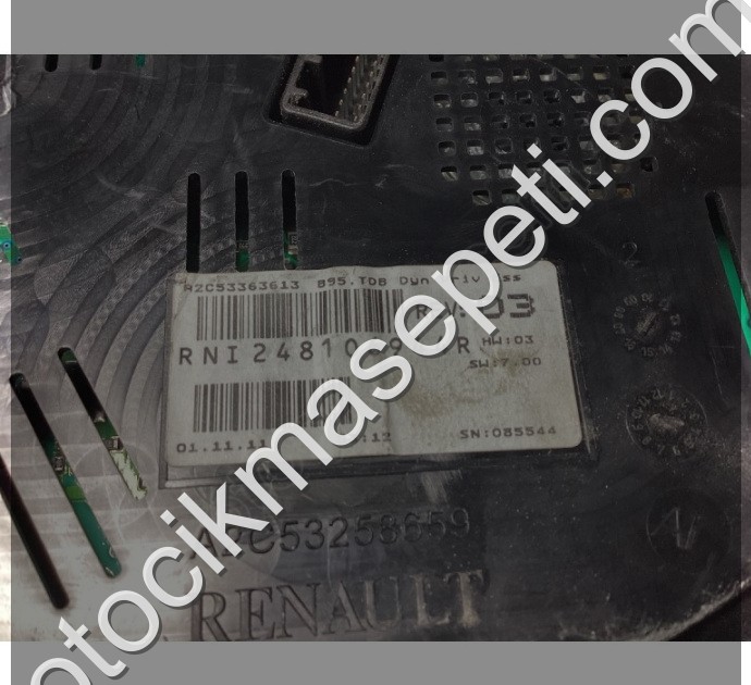 Renault Fluence Gösterge Paneli RNI248106944R A2C53363613