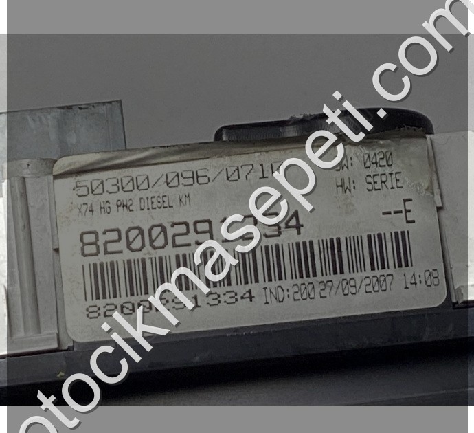 Renault Laguna Gösterge Paneli 8200291334 8200291334-E