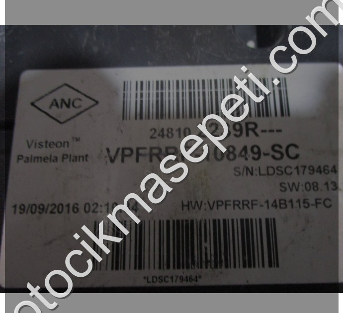 Renault Trafic 3 Dizel Kilometre Saati Gösterge Paneli 248102239R