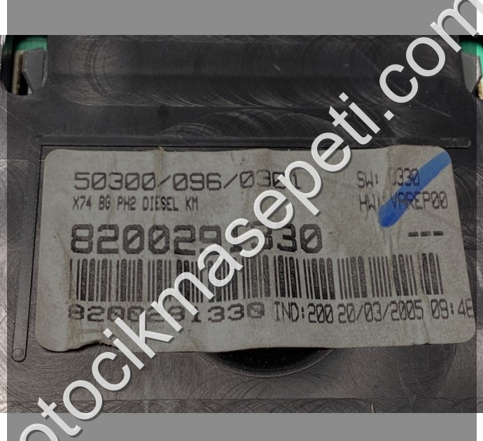 Renault Laguna 2 Kilometre Saati Gösterge Paneli 8200291330