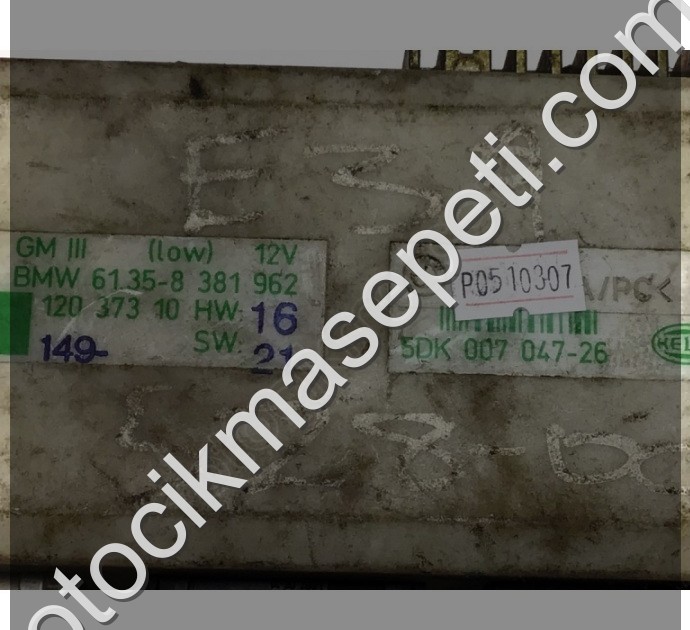 BMW E39 Kontrol Modülü 61.35-8381962 5DK007047-26