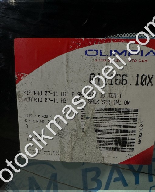 KİA RİO ARKA CAM HB 2007-2011