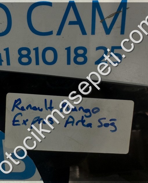 RENAULT EXPRESS ARKA BAGAJ CAMI SAĞ
