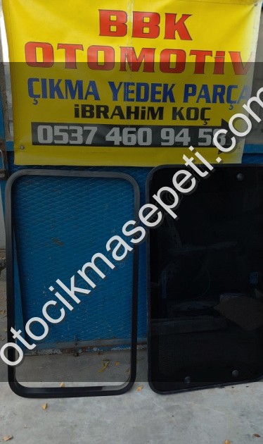 sunroof acil çıkış cam 97x53 sıfır ürün