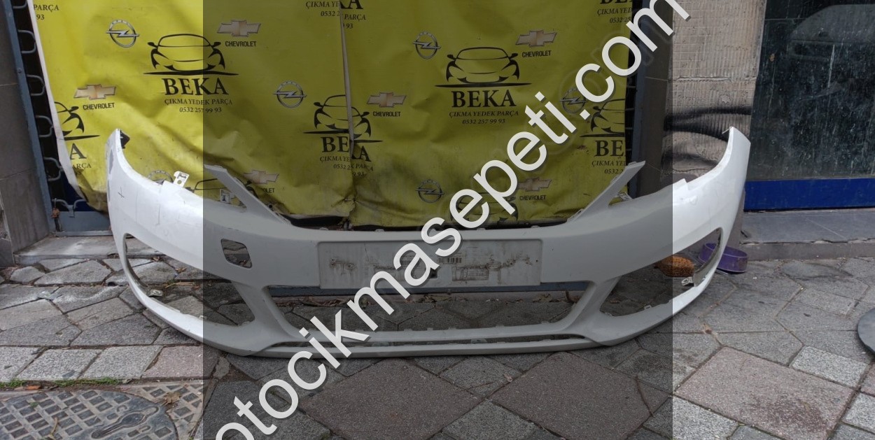 PEUGEOT 308 ÖN TAMPON 2017 SONRASI BEYAZ ÇIKMA ORJİNAL  YEDEK PAR - Peugeot Oto Çıkma Parça