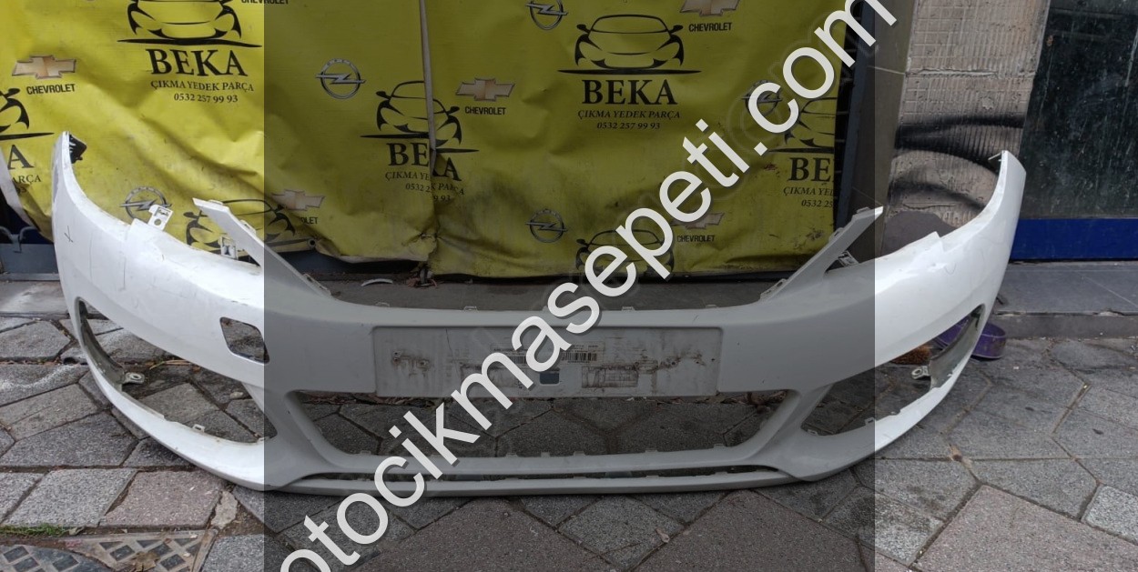 PEUGEOT 308 ÖN TAMPON 2017 SONRASI BEYAZ ÇIKMA ORJİNAL  YEDEK PAR