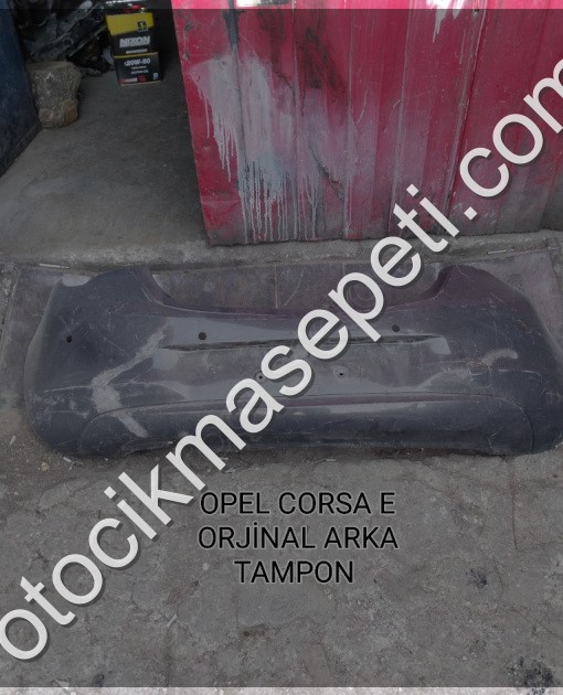 OPEL CORSA E ÇIKMA ORJİNAL ARKA TAMPON 2015-2019