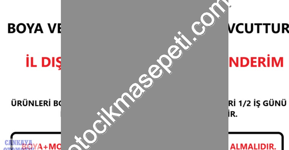 FİAT DOBLO 3 2009 ÖN TAMPON SİSLİ SIFIR (BOYA MONTAJ VAR)735512