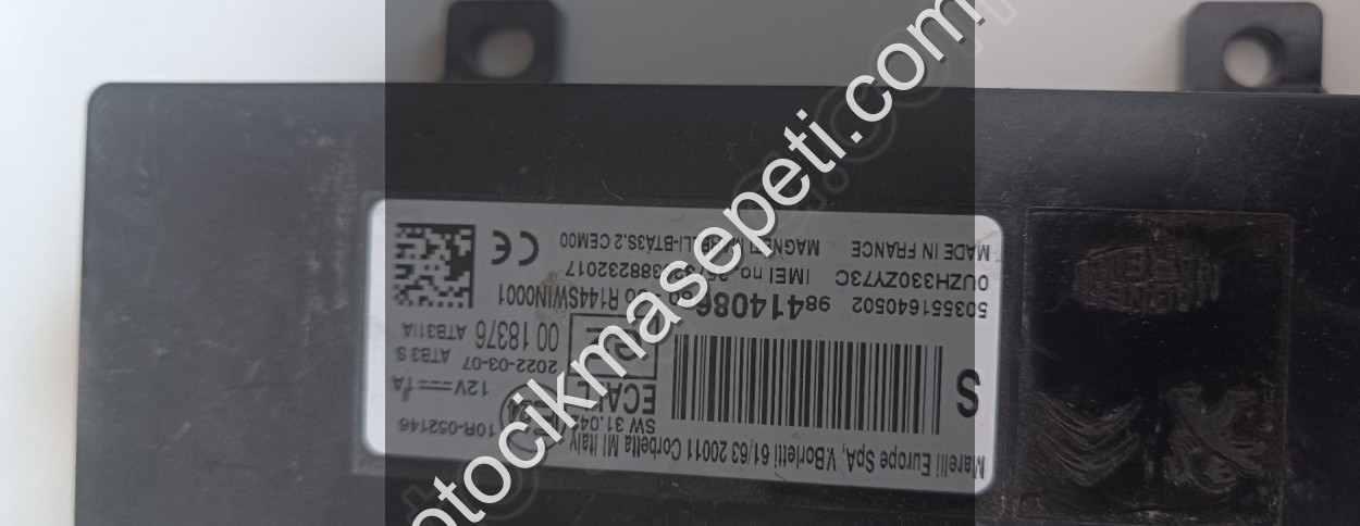 PEUGEOT 3008 5008 ÇIKMA BLUETOOTH BEYNİ 10R-052146