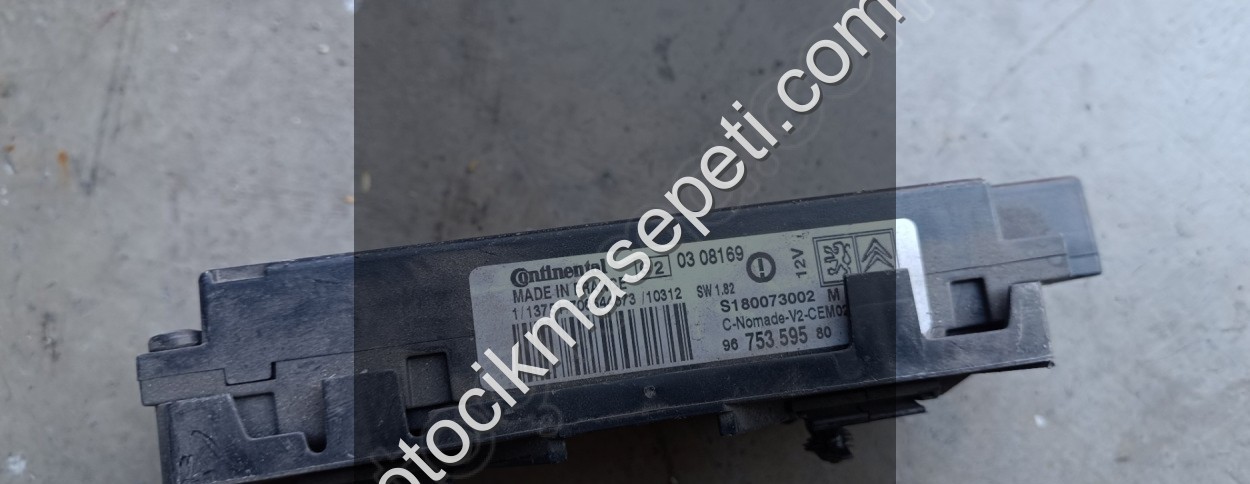 CİTRÖEN C5 SÖKME BLUETOOTH BEYNİ 2008 - 2014 9675359580