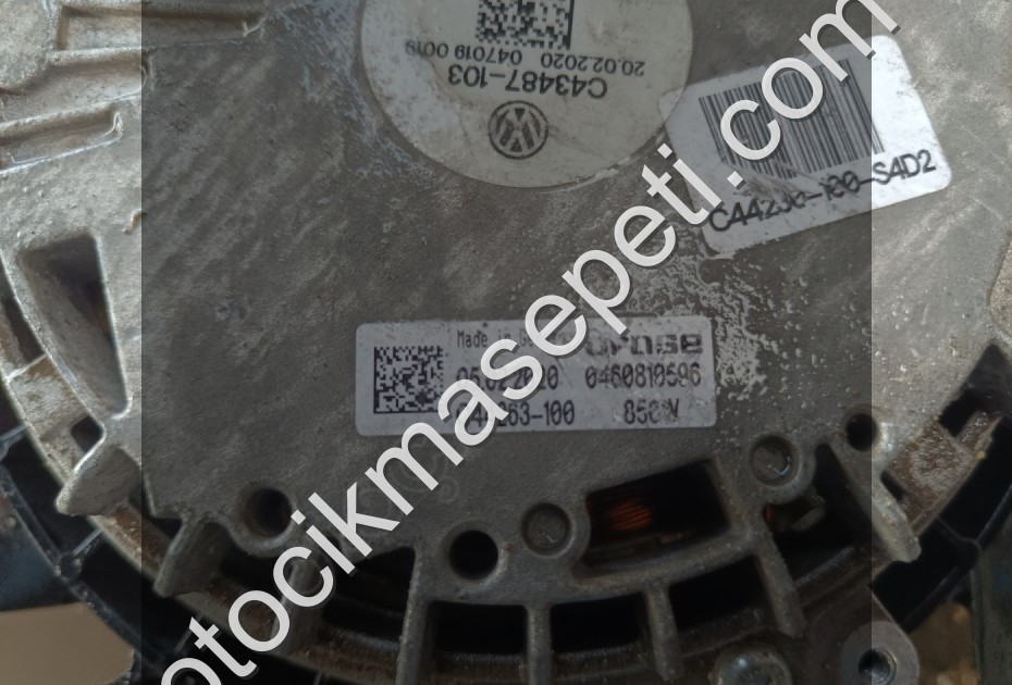 VOLKSWAGEN TRANSPORTER T8 FAN ORJİNAL ÇIKMA PARÇA C43487-103