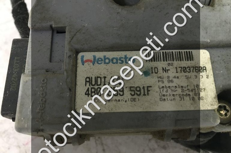 VOLKSWAGEN PASSAT 2000 2005 SANRUF MOTORU 4B0959591F