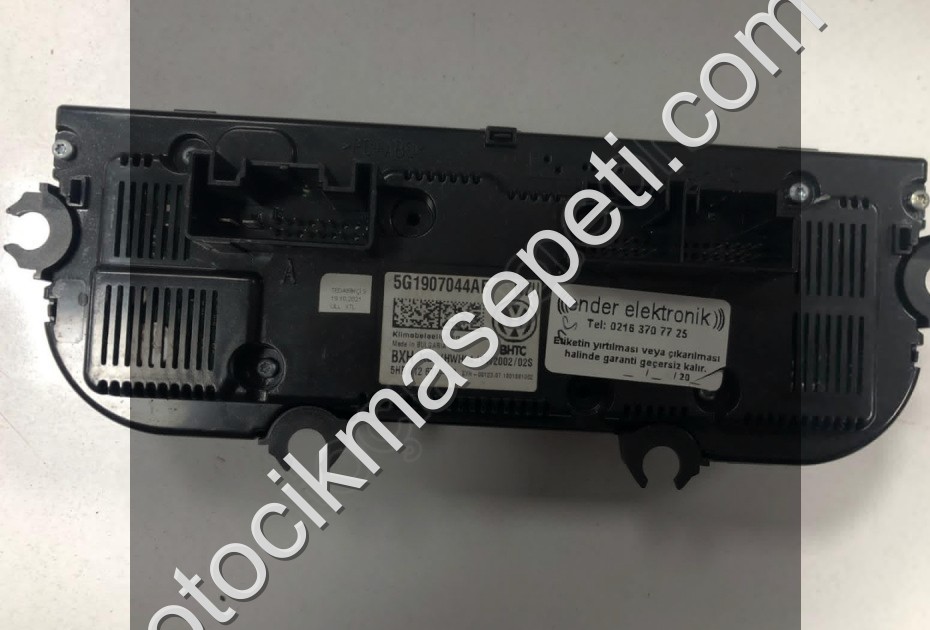 5G1907044AF GOLF 7 KLİMA PANELİ ORJİNAL SIFIR