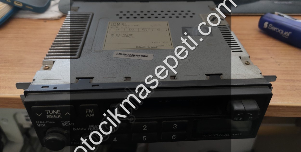 Hyundai Accent Admira oto teyp (Tertemiz)