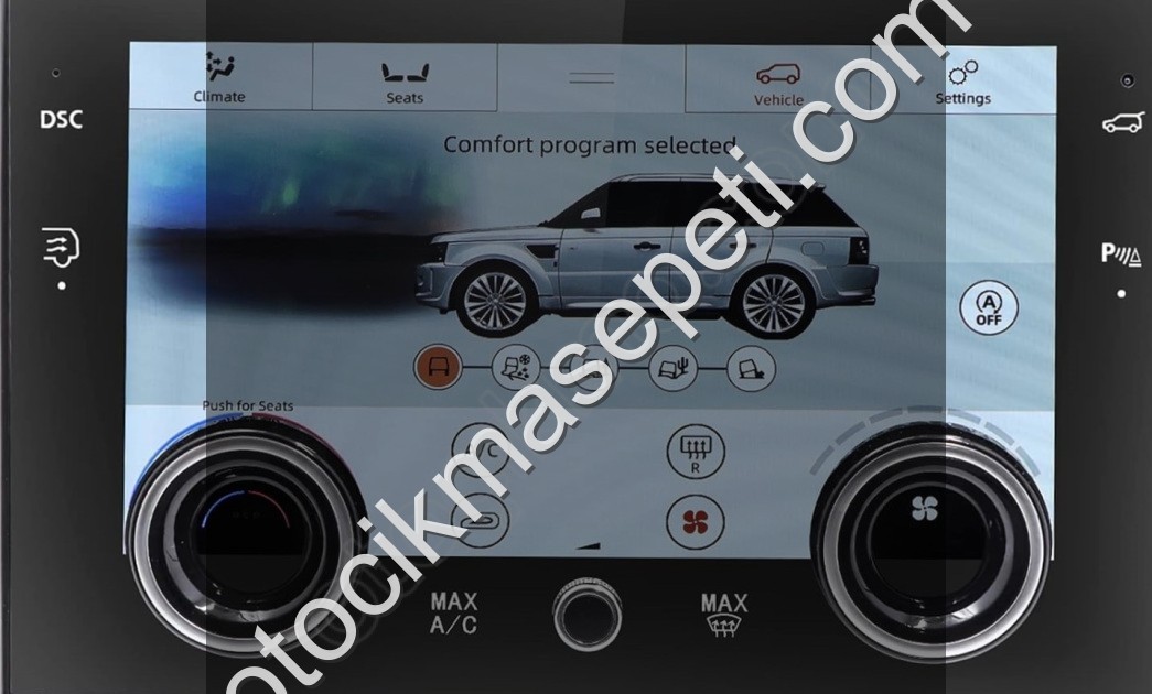 RANGE ROVER V8 L322 2010-2012 LCD DOKUNMATİK EKRAN KLİMA KONTROL