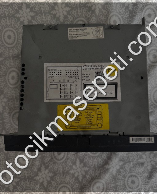 2015 Scrocco Orijinal Ekran Multi Medya