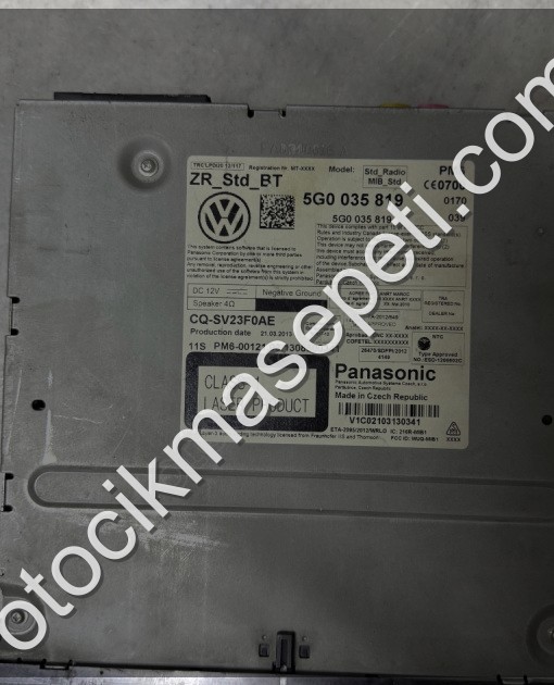 VW orjinal multimedya GOLF-POLO-PASSAT-TİGUAN