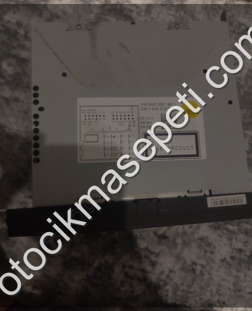 2014 polo orjinal çıkma teyp