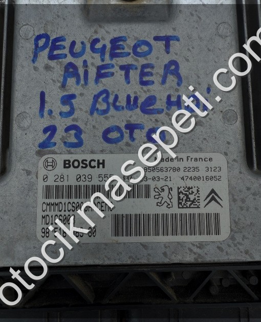 9851888980 Peugeot Rifter 1.5 BlueHDİ Otomatik Beyin SET ORJİNAL