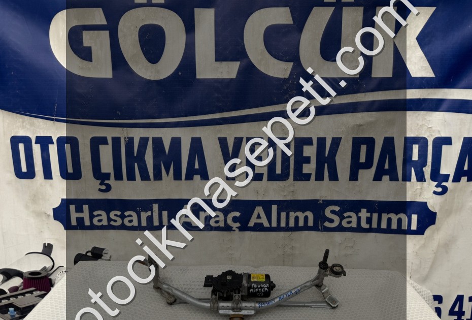 9816558880 Peugeot Rifter Ön Cam Silgi / Silecek Motoru ORJİNAL