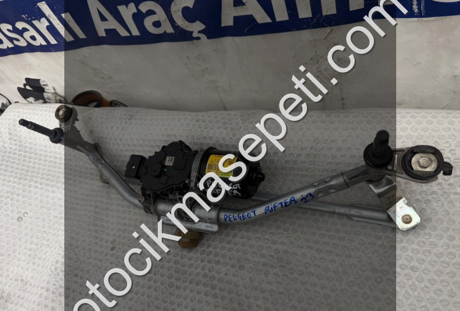 9816558880 Peugeot Rifter Ön Cam Silgi / Silecek Motoru ORJİNAL