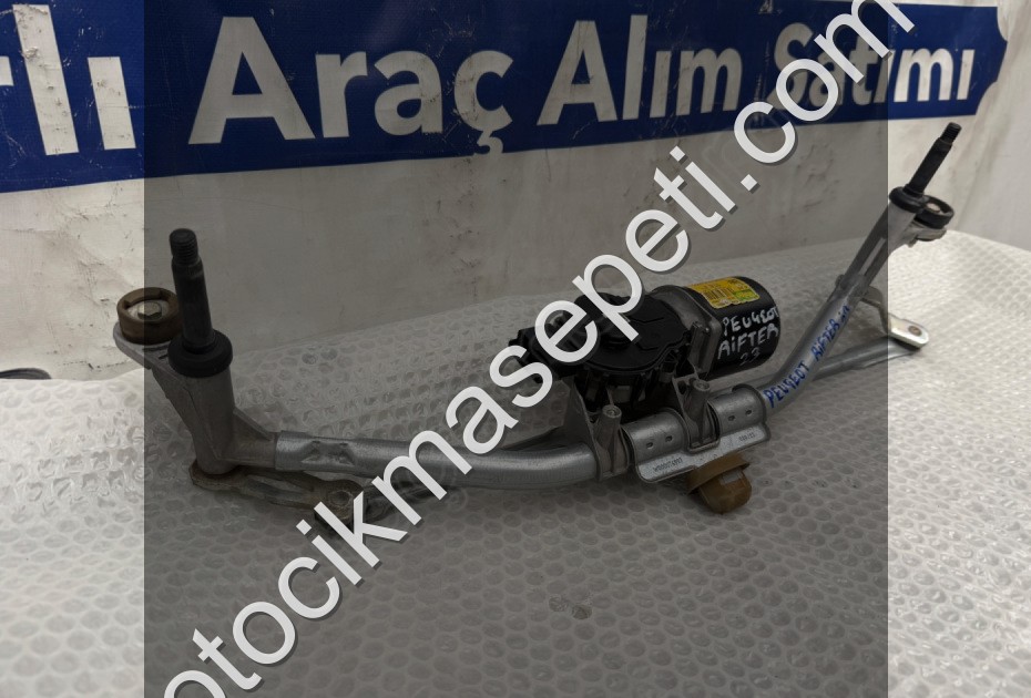 9816558880 Peugeot Rifter Ön Cam Silgi / Silecek Motoru ORJİNAL