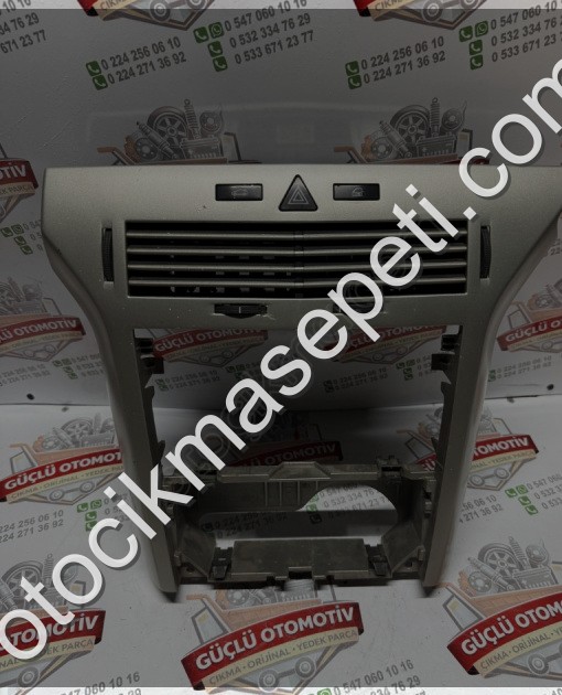 OPEL ASTRA H TEYP ÇERÇEVESİ HAVA MENFEZİ DÖRTLÜ ORİJİNAL SÖKME