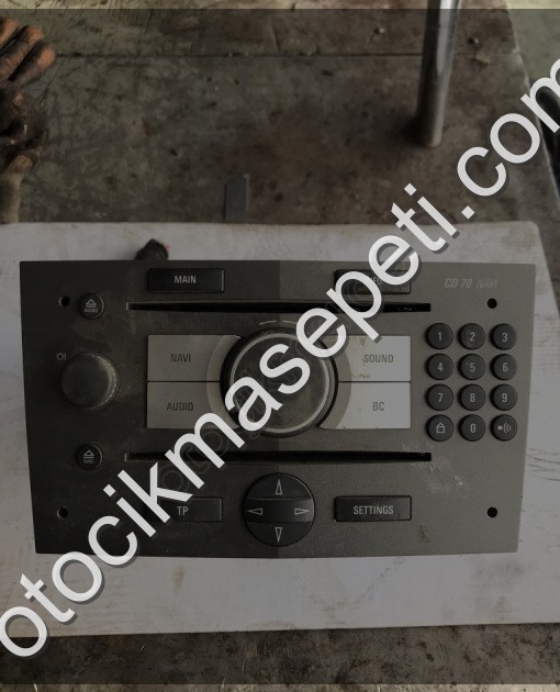 OPEL ASTRA H RADYO TEYP - CD70 NAVİ TEYP - NAVİGASYONLU 13188465