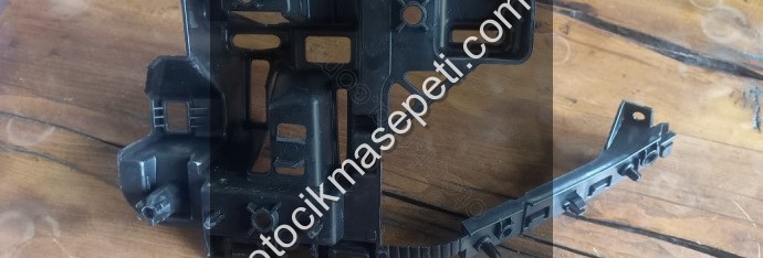 Partner, Berlingo arka tampon braketi OEM 9680603680 sıfır orj