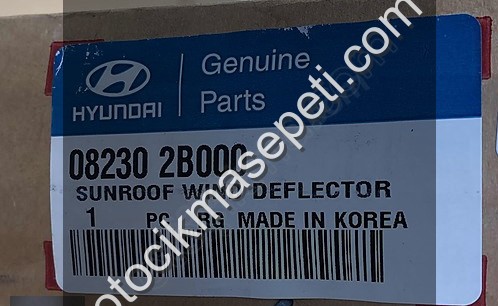 HYUNDAİ SANTA FE SUNROOF RÜZGARLIĞI 08230 2B000