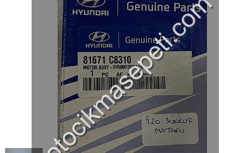 HYUNDAİ İ20 SUNROOF MOTORU 81671C8310