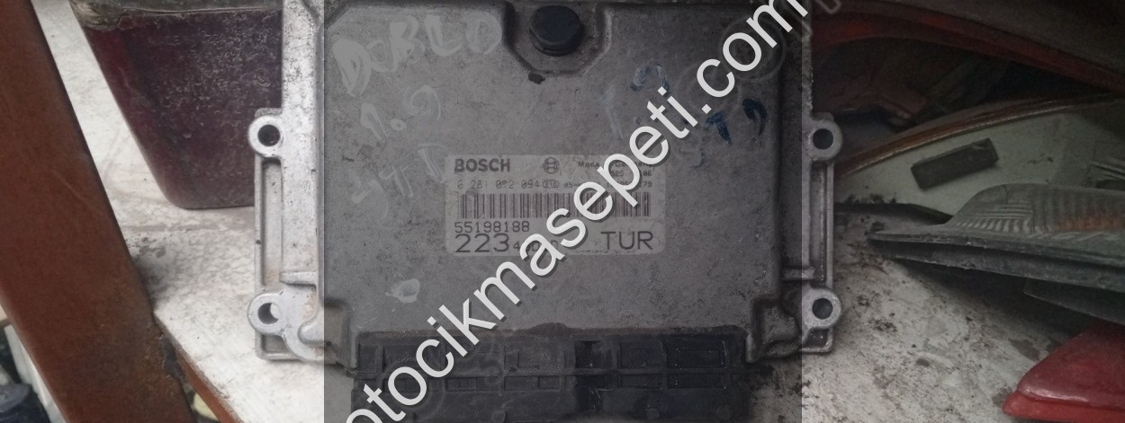 Fiat doblo 1.9 jtd motor beyni