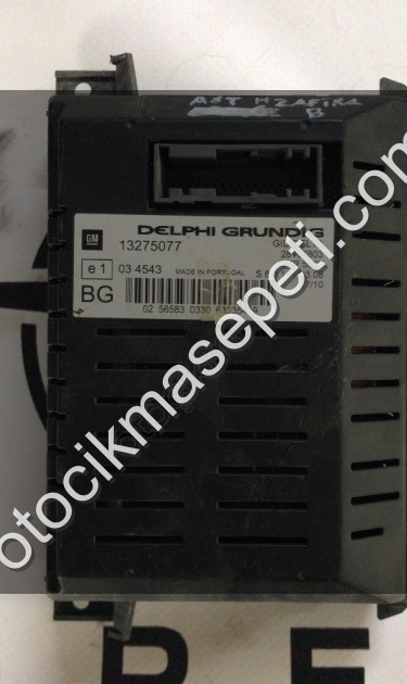 OPEL ASTRA H - ZAFİRA B YOL BİLGİSAYARI ÇIKMA ORJİNAL 13275077