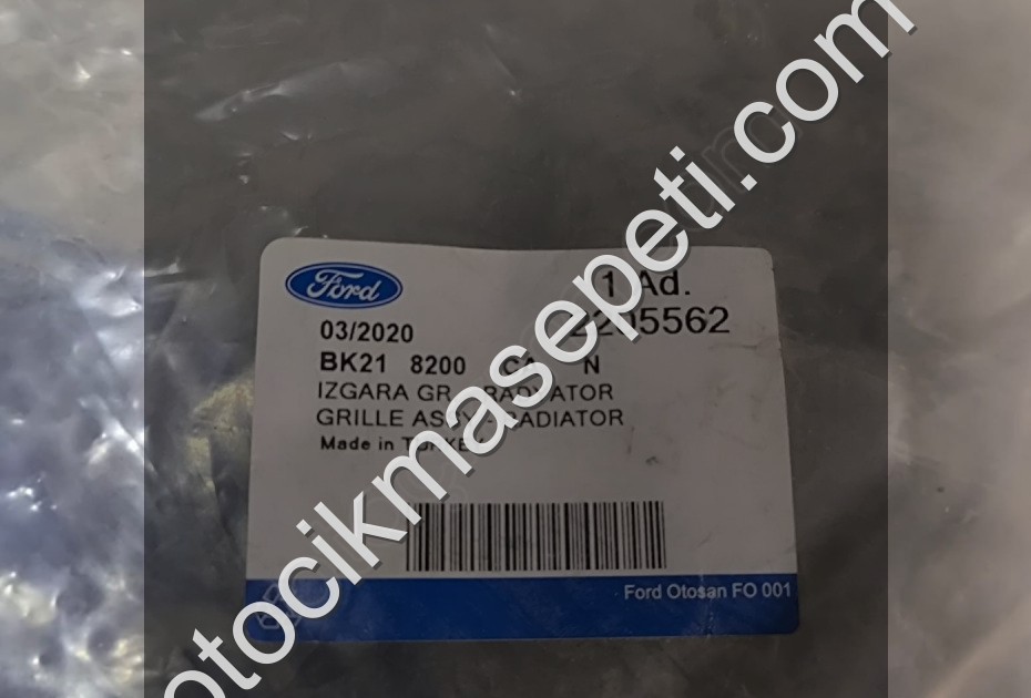 Ön Panjur Transit Custom BK218200CAN