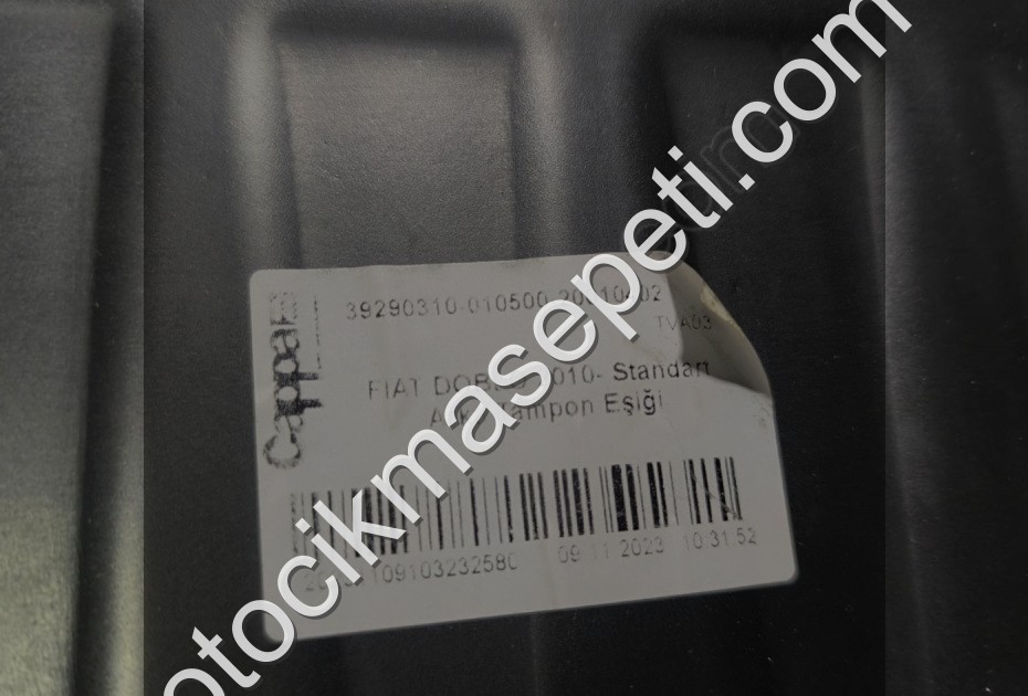 DOBLO ARKA TAMPON EŞİĞİ 2010--