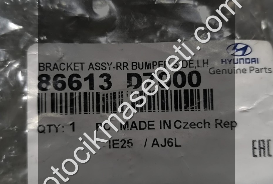 86613d7000 Hyundaı Tucson 2015 Tampon Braketı Arka Sol