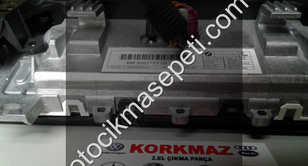 BMW 318 320 325 330 335 3 KASA F30 NAVİGASYON EKRANI 9262753