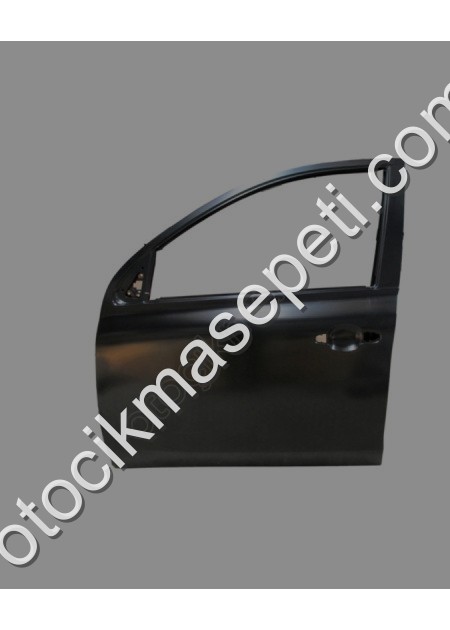 Nissan Micra K13 Ön Kapi Komple Sol Siyah/Çelik Barli İceli/Çe