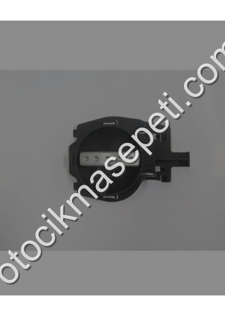 Citroen C3 Ön Kapı İç Açma Kolu Sağ Koyu Gri Elceği Gümüş Gri Hus