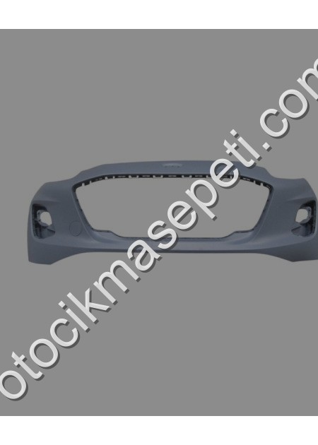 Ford Puma Ön Tampon Astarlı Gri Sis Panjur Delikli Çeki Kapaklı S