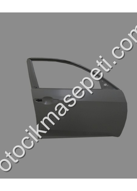 Honda Civic Hb Ön Kapi Komple Sağ Gri Boyali İceli/Çekomastikl