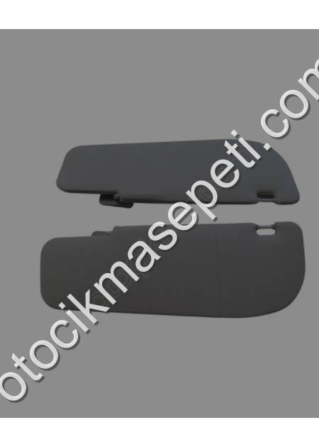 Fiat Doblo Güneşlik Gri Sağ/Sol Set 2 Parça 20112015