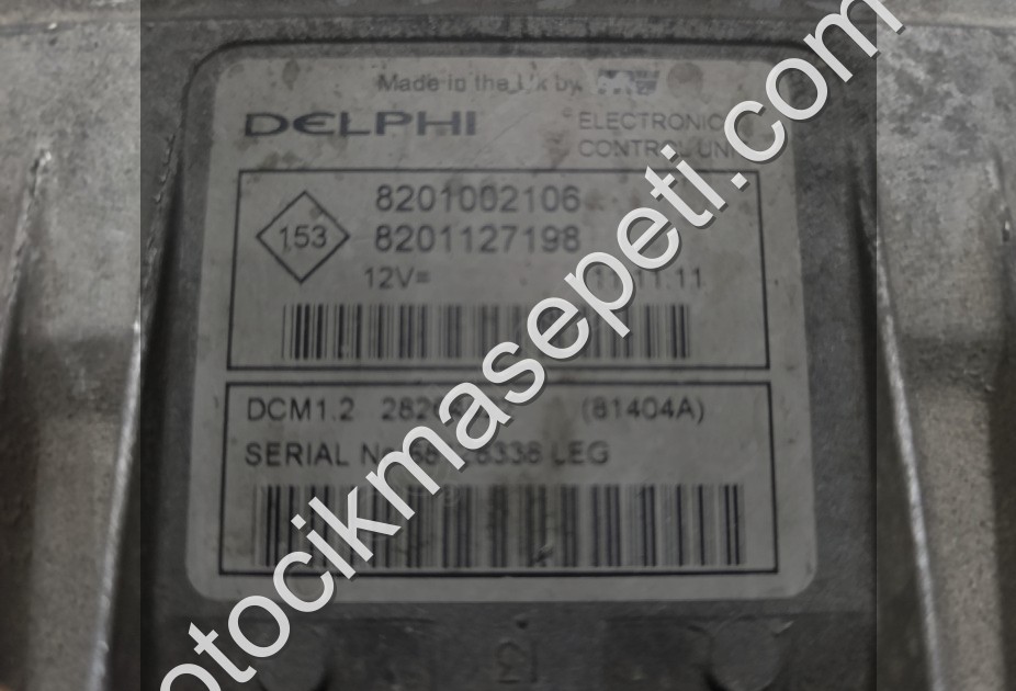 RENAULT CLİO SEMBOL MOTOR BEYNİ OYNANMAMIŞ