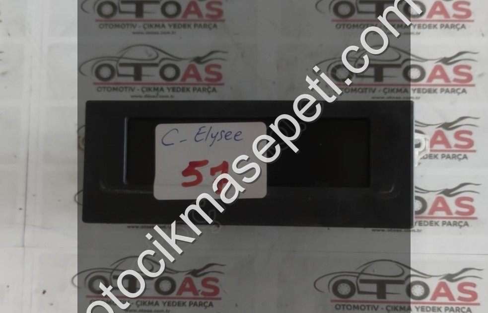 CİTROEN C-ELYSEE 2018 EKRAN 98222646