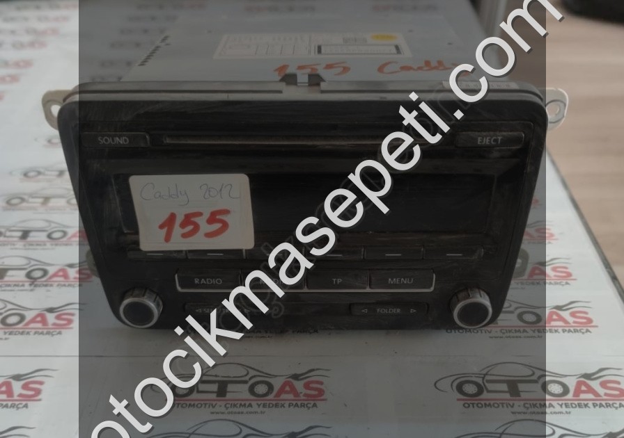 2012 VOLKSWAGEN CADDY RADYO TEYP MÜZİK ÇALAR 1K0035186AN