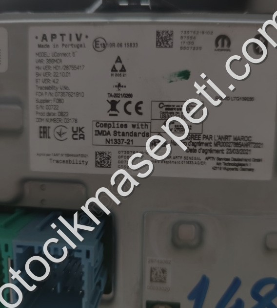 2023 FİAT EGEA RADYO TEYP EKRANI 7357621910