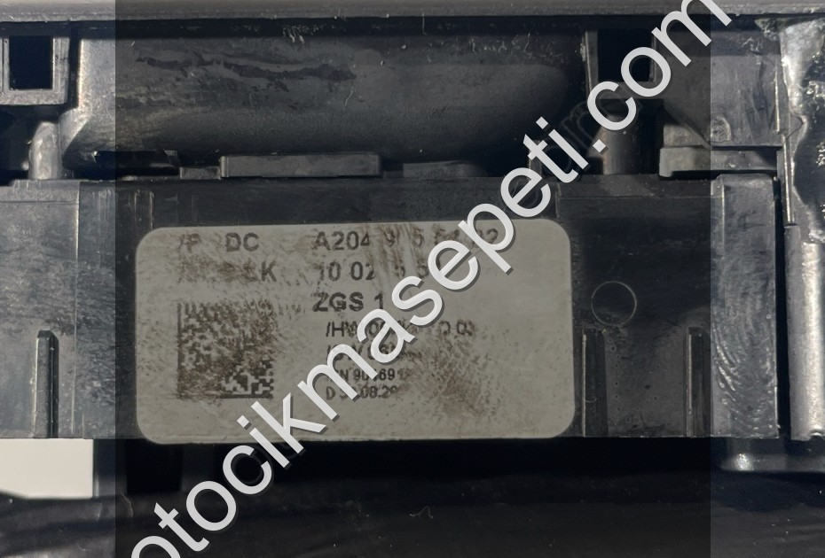 A2049055402 MERCEDES W204 CAM KUMANDA PANELİ