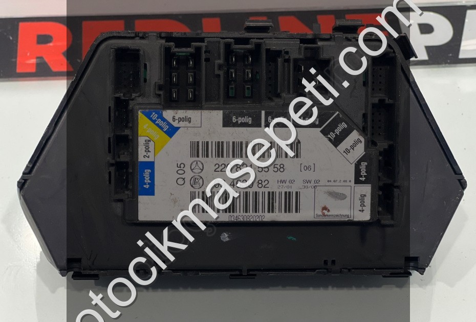 2208215558 S-CLASS W220 SOL KOLTUK KUMANDASI