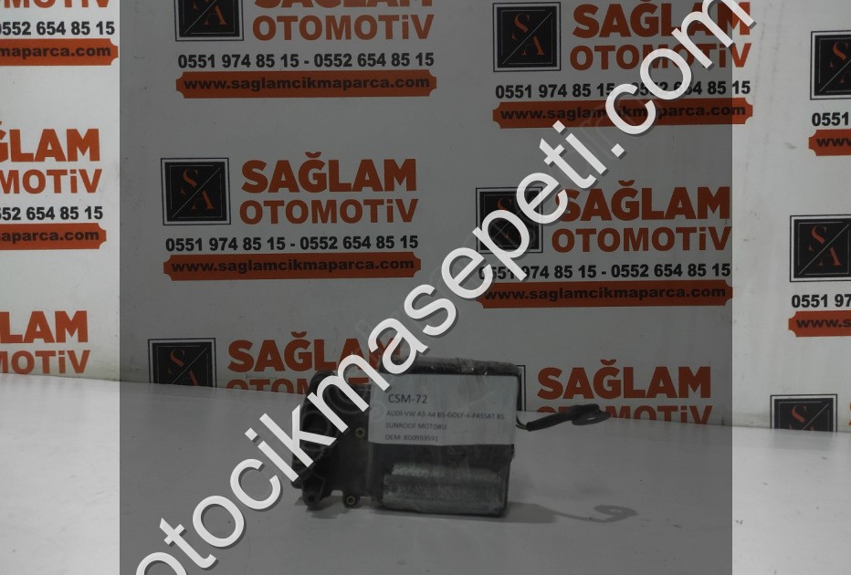 ÇIKMA AUDİ A3-A4-GOLF-PASSAT SUNROOF MOTORU OEM 8D0959591