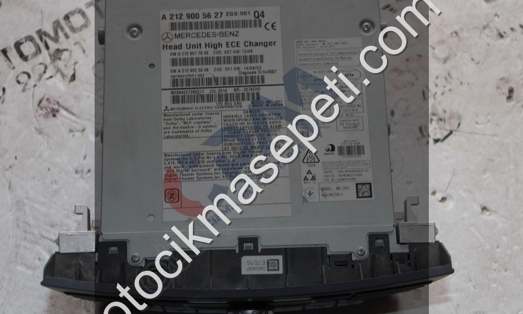 MERCEDES E SERİSİ A212 W212 TEYP NAVİGASYON A2129005627